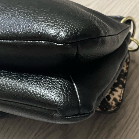 Enzo Angiolini Women Snake Print Satchel Bag, Neutral Snake - Picture 11 of 16